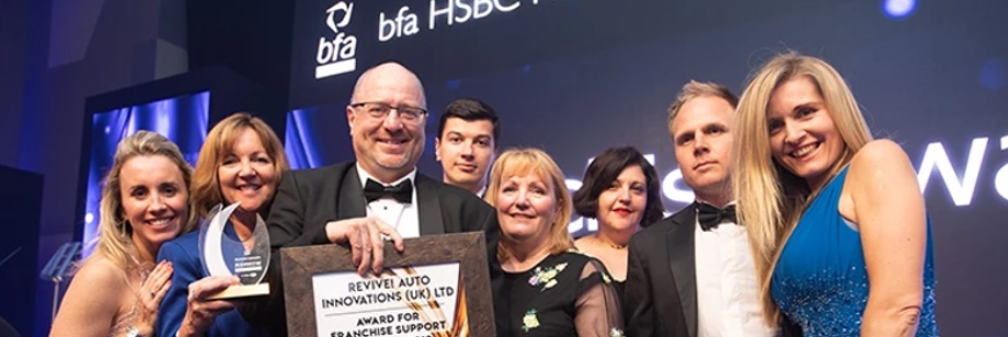 Revive! wins 2018 bfa HSBC Franchise Award for Franchise Support