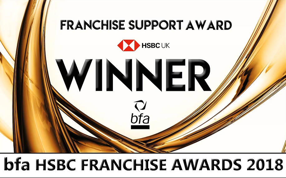 Revive! Franchise Support Award Winner - bfa HSBC Franchise Awards 2018