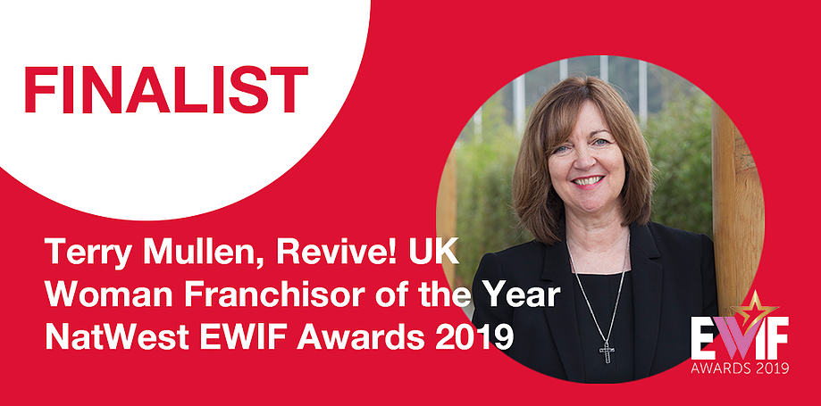 Managing Director of Revive! UK Terry Mullen announced as finalist in NatWest EWIF Awards 2019