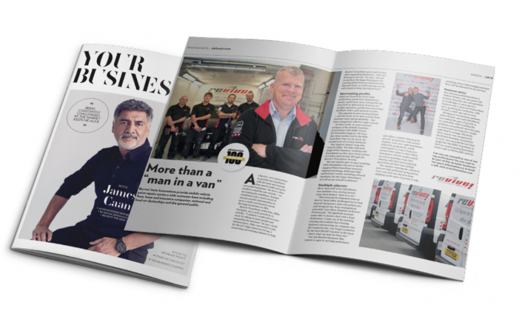 Press: Revive! featured in Your Business with James Caan