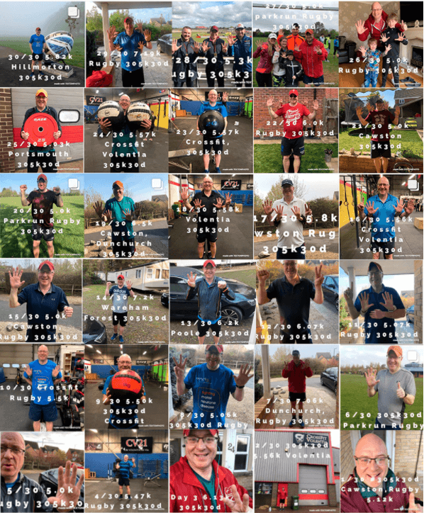 Revive! UK Charity Run Collage