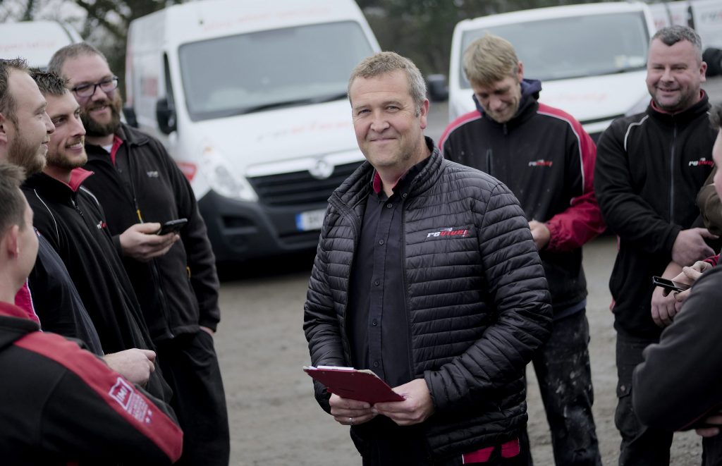Business owner Russell Hudson of Revive Lincoln