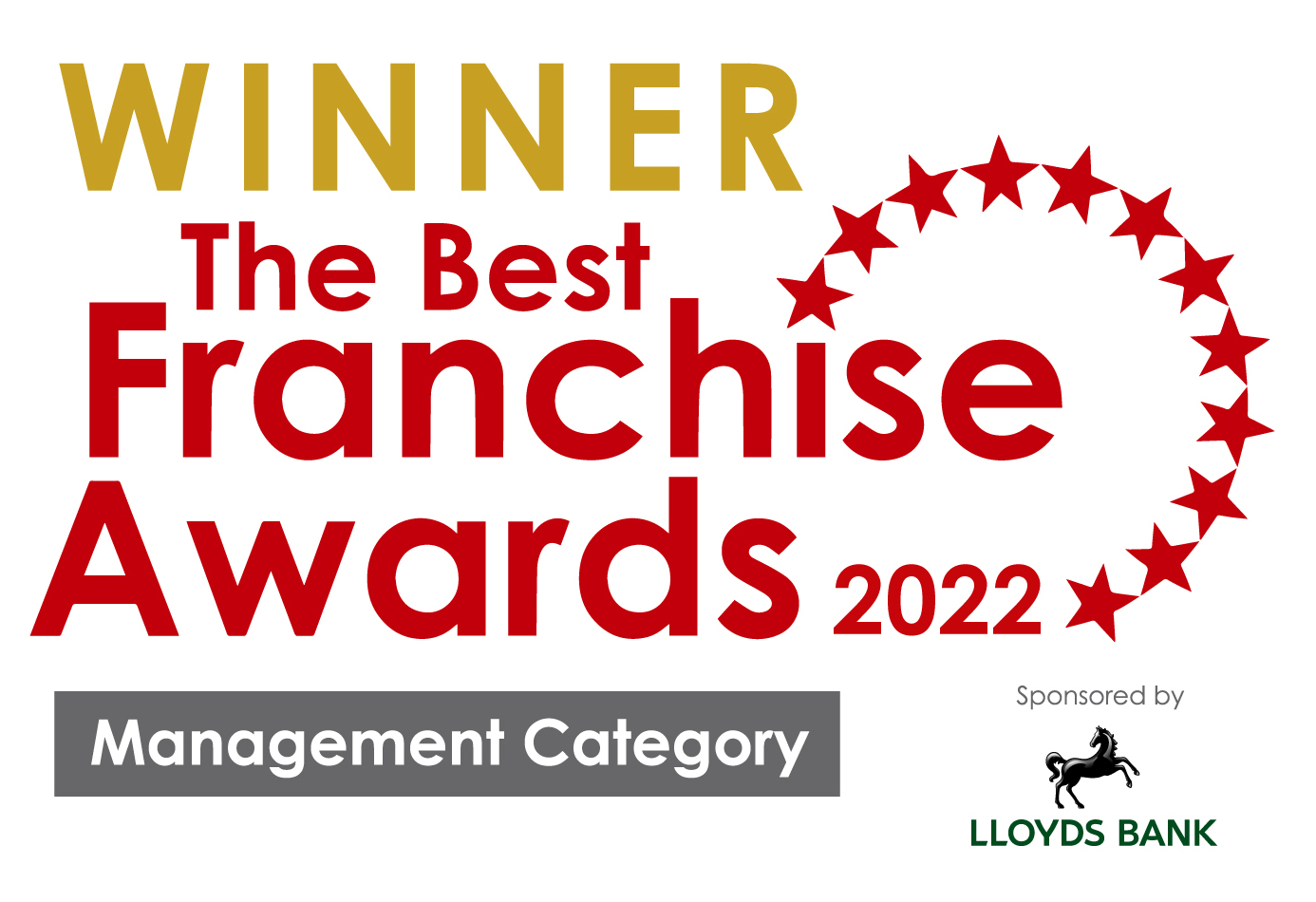 Franchise opportunities - Winner of the best Franchise Awards Management Category logo