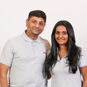 Jai and Reena franchising owners of Revive! Gloucester