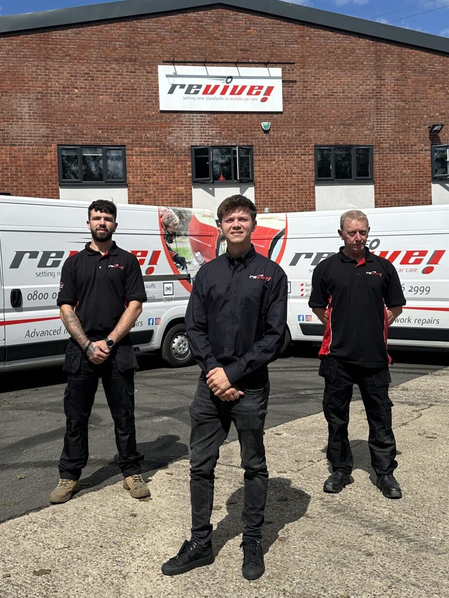 Revive! Crewe - Ethan Rozario and techs